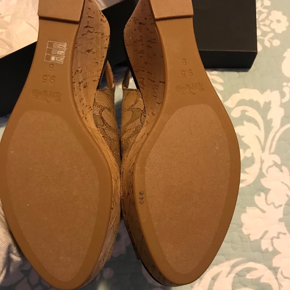 Coach wedges
